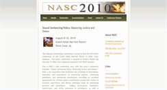 Desktop Screenshot of nasc2010.alacourt.gov
