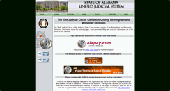 Desktop Screenshot of 10jc.alacourt.gov